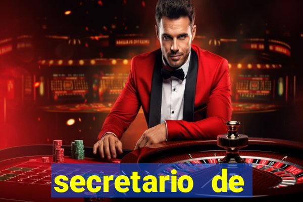 secretario de esporte salario